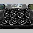 thumbnail image 4 of Renewold Bat Spider Web Black Car Seat Covers Full Set Pack of 4, Universal Fit for Cars Trucks SUV Van Halloween Auto Interior Accessories Decoration, 4 of 7