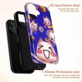 thumbnail image 4 of Pixel Art Cat Phone Case, Playful Retro Gaming Style Cute Cats and Snacks iPhone Cover for iPhone 16 15 14 13 12 11 Pro Plus Mini, 4 of 6