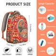 thumbnail image 6 of Sophisticated Paisley Commuter Bag - Premium Paisley Gift for Professionals, Durable Waterproof Design, Spacious for Work Essentials, 6 of 6