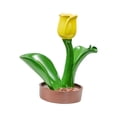thumbnail image 1 of Estante para vino tinto, regalos de vino, decoración de resina, soporte creativo moderno para champán, soporte para botellas, estante de resina para Tulipán amarillo, 1 of 9