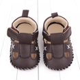 thumbnail image 5 of Girls Baby Boys Summer Pu Sandals TOPWONER Baby Toddler Hollow Design Non-Slip Toddler Shoes, 5 of 11