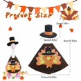 thumbnail image 2 of RUINIXCW 7 Inch Deck Goose Outfits 10Sets Desk Duck Outfit Mini Porch Goose Outfit  for Desktop Goose Figurine Decor Holiday Desk Goose Felt Clothes (No Goose), 2 of 10
