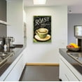 thumbnail image 3 of Epic Art 'Todays Coffee III' by Lisa Audit, Acrylic Glass Wall Art, 24"x36", 3 of 3