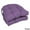 Grape, variant on Blazing Needles Solid Twill U-Shaped Tufted Chair Cushions (Set of 2), 16", Grape