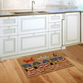 thumbnail image 3 of Utoimkio 4th of July Door Mat American Flag Stars Stripes Patriotic Decorations Doormat Entrance Door Rug Red White Blue Summer Floor Mat for Memorial Day Independence Day Home Decor, 3 of 4