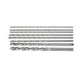 thumbnail image 3 of Kit de 8 brocas helicoidales HSS para procesamiento de agujeros en metal y madera, 4 mm-10 mm, extra largas, 200 mm, 3 of 14