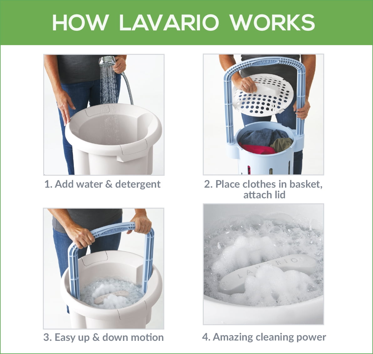 lavario portable clothes washer