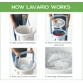 Lavario Portable Clothes Washer (Manual NonElectric Portable Washing