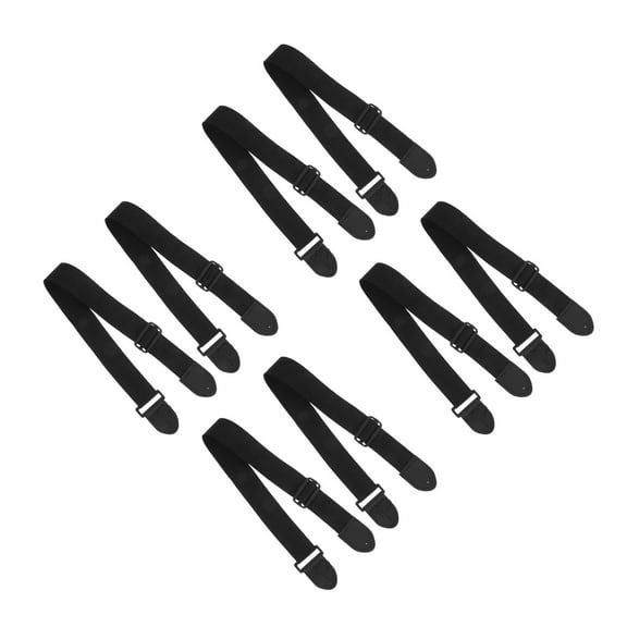 Masteelf 8 pcs  Guitar Strap Vintage 38 Inch Electric Acoustic Guitar Nylon Guitar Straps For Bass Music Instrument Guitar Shoulder Strap Guitar Instrument Accessories