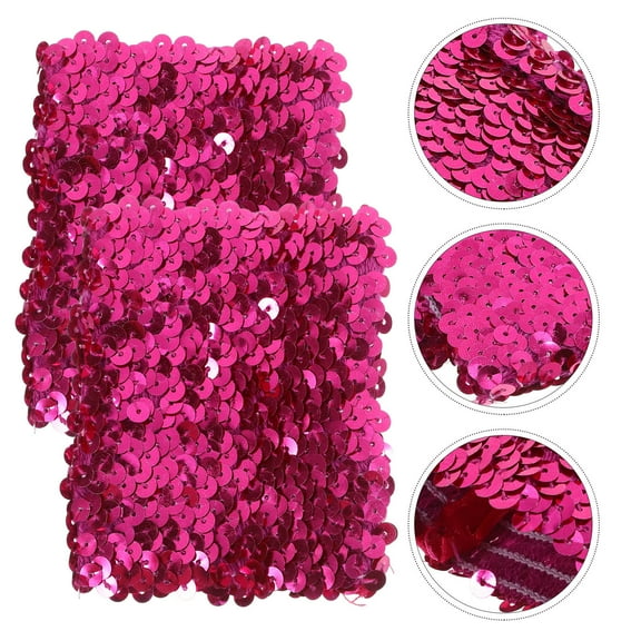 Mermaid Bracelet Charm Sequins Slap Wristband for Kids Bride Bridesmaid