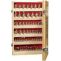 MLCS Router Bit Storage Cabinet for 1/2" Shank Bits