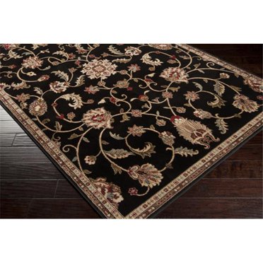 Surya Rug  Rug - Jet Black - 8 ft.