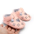 thumbnail image 4 of Yoyauz Baby Girl Mary Jane Shoes Anti Slip Rubber Sole Ballet Slippers Princess Dress Wedding Shoes Newborn Kids Shoes Toddler Shoes（0-12 Month）, 4 of 8
