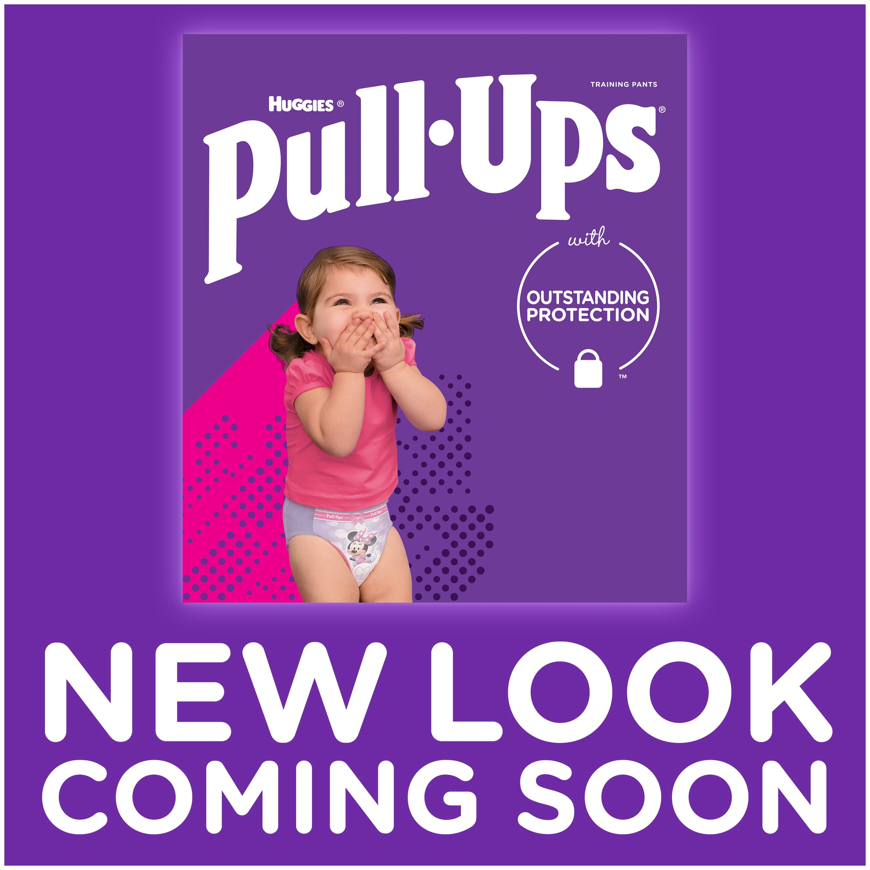 Pull-Ups Learning Designs for Girls Potty Training Pants, 12M-24M (14-26 lbs.), 27 Ct. (Packaging May Vary)