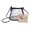 Black, variant on Transparent Messenger With Stylish Everyday Versatility For Modern