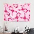 thumbnail image 2 of Xecao Breast Cancer Ribbons Awareness Print Tapestry, Wall Hanging Room Funny Decor, Backdrop Room Decor for Bedroom Living Room dormitory, 2 of 8