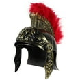 thumbnail image 1 of Casco antiguo de soldado romano, accesorio de guerrero, casco para cosplay, disfraz de cosplay, 1 of 7