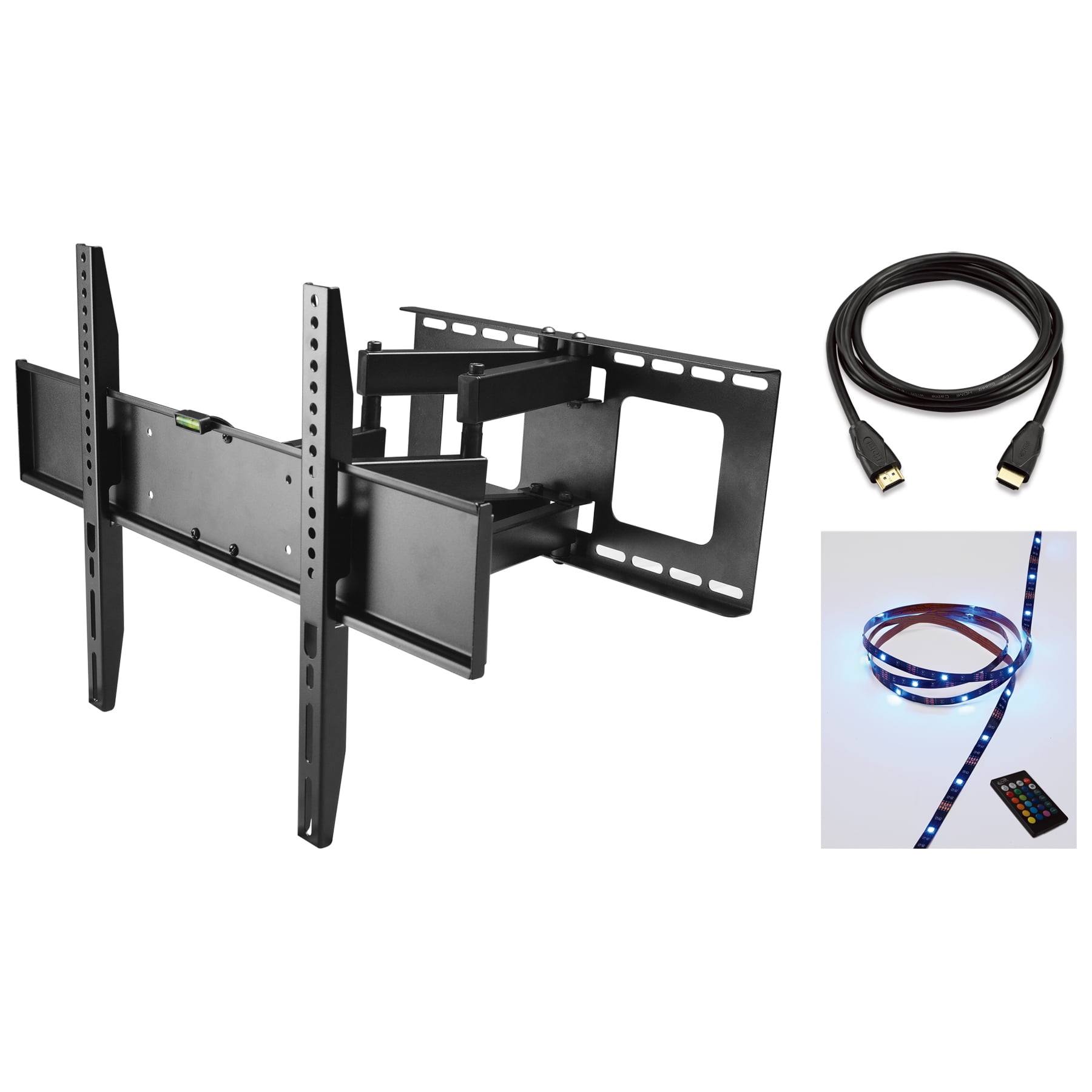 Anchor Full Motion Flat Panel TV Wall Mount Pack for TVs up to 70 ...