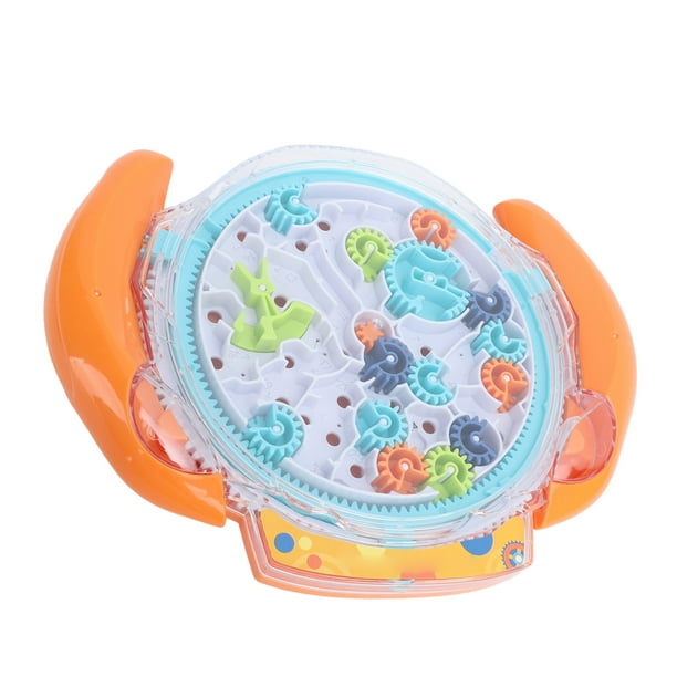 Mind Puzzles For Kids Ages 3-12, 3D Maze Puzzles, Brain Games, Brain Teasers Gravity Maze Ball Puzzle Toy Gifts, Hard Challenge, Gear Wheel Labyrinth Game Maze With One Steel Marbles