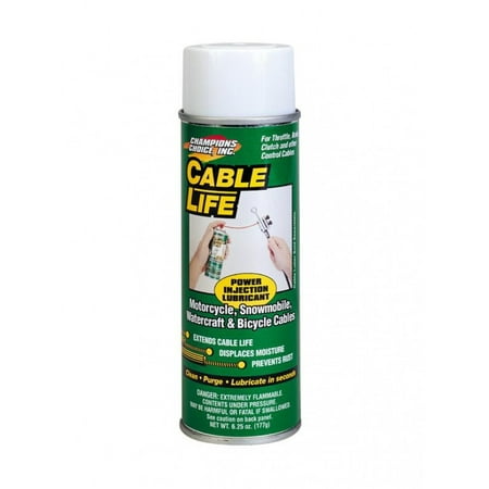 Cable Life - Cable Lubricant for Bicycles / Motorcycles / Boats / Jetskis / ATVs / Snowmobiles - Protect All