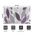 thumbnail image 5 of Purple Leaf Pattern Door Rugs,Washable Non Slip Door Mats Indoor,Decorative Door Mats,Entry Mat Indoor for Entrance,Bedroom,Kitchen,Bathroom,20"x32", 5 of 6
