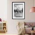 thumbnail image 3 of Historic Framed Print, Jean E. Mohle as Paul Revere, 17-7/8" x 21-7/8", 3 of 9