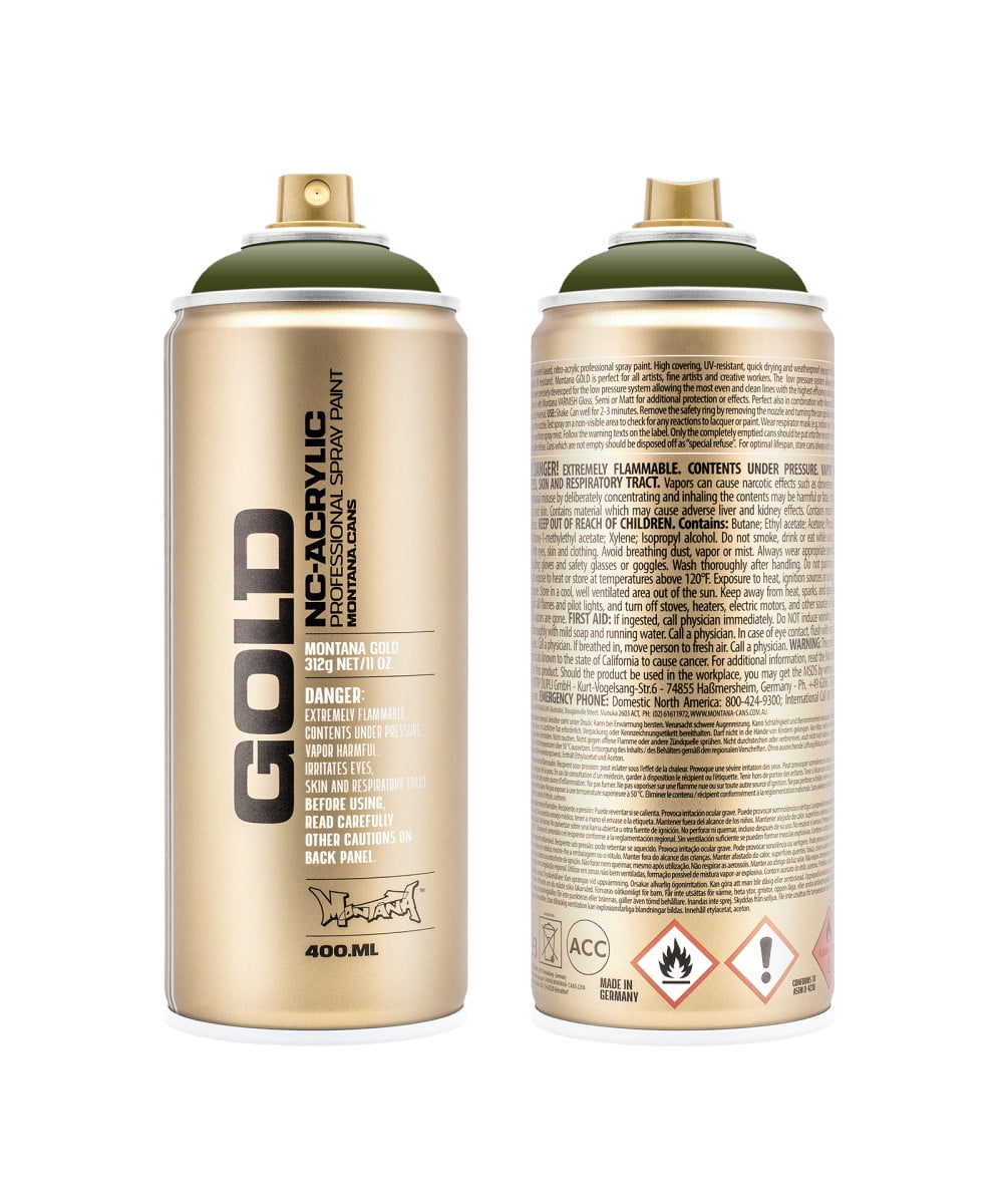Montana GOLD 400 ml Spray Color, Olive Green