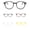 Black, variant on Glasses Mens Womens LSQii Blue-Light Blocking Lightweight Eye Strain Relief Protection Glasses for Computer Reading/Gaming/TV/Phones Brown