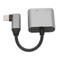 thumbnail image 3 of Adaptador de auriculares tipo C, cable adaptador tipo C a tipo C de 3,5 mm Cable de audio con fuente de alimentación Fiabilidad excepcional, 3 of 12