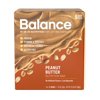 Balance Bar® Peanut Butter, 1.76 Ounce Bars, 6 Count, Peanut Butter Nutrition Bar, Gluten Free, Low Glycemic Index, 15g Protein