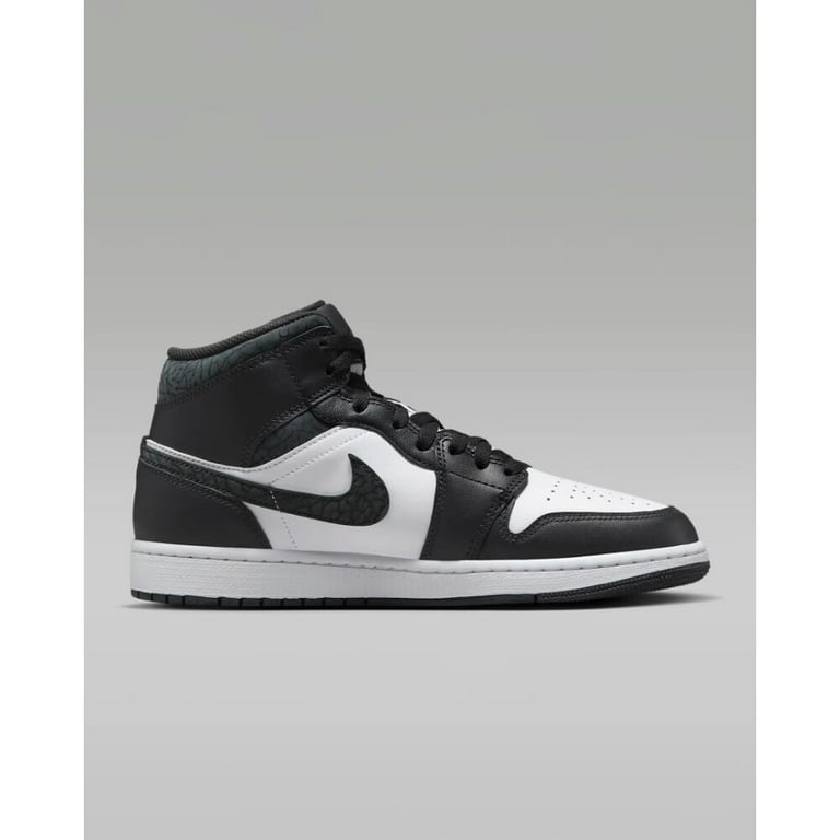Nike Men's Air Jordan 1 Mid SE Shoes, Off Noir/Black-White Nike Men's Air Jordan 1 Mid SE Shoes, Off Noir/Black-White