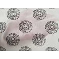 thumbnail image 4 of oneOone Organic Cotton Voile Fabric Floral Block Print Sewing Fabric BTY 42 Inch Wide, 4 of 4