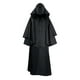 thumbnail image 2 of Capa de Halloween Unisex Qarigey con capucha de miedo Negro L, 2 of 6