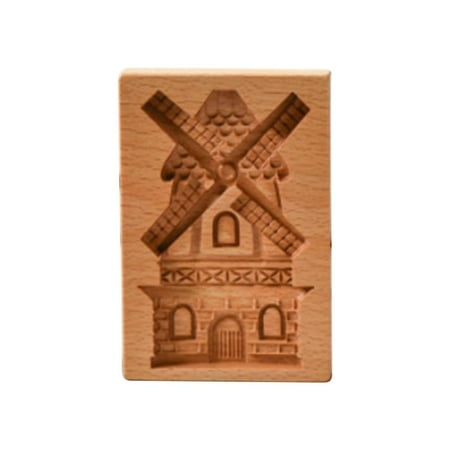 

Cookie Mold Cutter Funny Wooden Mold Baking Mold for DIY Gingerbread Cookie Biscuits