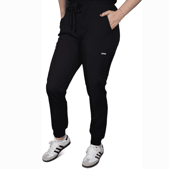 Women’s Scrub Pants By Me– Stretch Jogger Cargo Pants with Multiple Pockets | Comfortable, Durable & Stylish Scrub Bottoms for Work & Everyday Wear