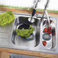 thumbnail image 4 of HWZWT pcs kitchen sink drain strainer 2pcs kitchen sink drain strainer cute pet design foldable and swivel suitable for most kitchen sink drain baskets gray, 4 of 5