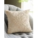 thumbnail image 3 of Set of 2 Cotton Linen Embroidery Decorative Throw Pillow Cover Pillowcase for Couch Bedroom Geometric Pattern Cushion Cover 18 x 18 Inches Beige, 3 of 4