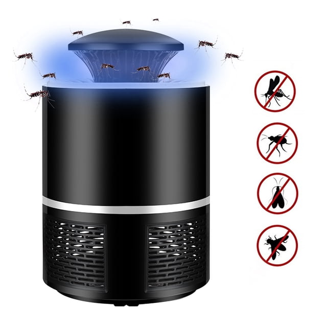 Mosquito Killer Lamp Indoor Bug Zapper UV LED Light USB Power Suction Trampa para mosquitos Libre de Abanopi Disipador de insectos