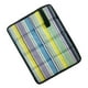 thumbnail image 4 of Colchoneta plegable para acampar, cojín de asiento portátil de espuma para mochileros. Rayas azules, 4 of 8