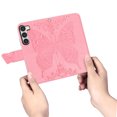 thumbnail image 5 of TECH CIRCLE for Samsung Galaxy S23 Plus Wallet Case,Butterfly Folio Flip Case Magnetic Closure RFID Blocking Card Slots Kickstand Shockproof Case for Samsung Galaxy S23 Plus 6.6 inch 2023,Pink, 5 of 9