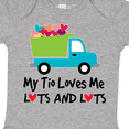 thumbnail image 4 of Inktastic My Tio Loves Me Truck for Nephew Boys Baby Bodysuit, 4 of 5