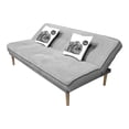 thumbnail image 2 of Sofá Cama Futton Reclinable 3 Posiciones Gris Velvet Premium OnStore gris velvet, 2 of 5