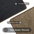 thumbnail image 4 of Indoor Door Mat ”x” Absorbent Dirt Resist Washable Front Door Mat Indoor Rugs for Entryway Non Slip Inside Floor Mats Low Profile Door Mats Entrance Mat Khaki, 4 of 7