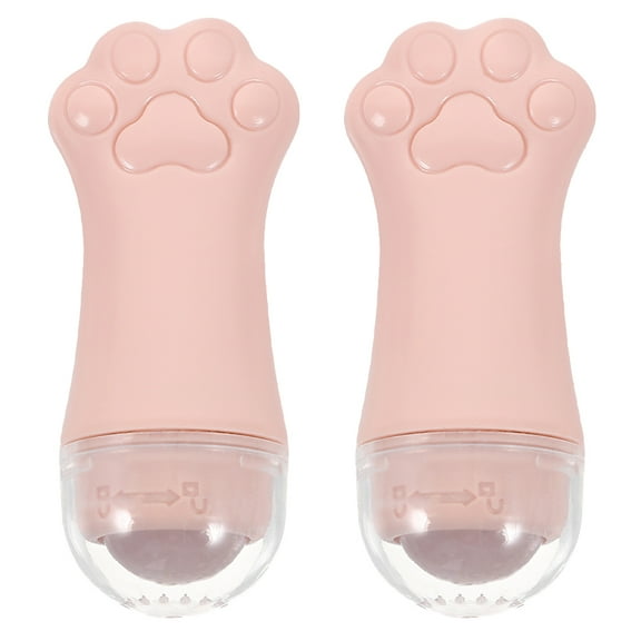 BESTYASH 2 Pcs Ice Face Roller Pink ABS Face Roller Skin Care For Women Self Care Routine