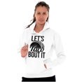 thumbnail image 4 of Lets Taco Bout It Tuesday Funny Food Unisex Plus Fleece Graphic Hoodie Brisco Brands 3X, 4 of 5