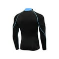 thumbnail image 6 of KelaJuan Men’s Long Sleeve Workout Tops Mock Neck Slim Fit Compression Shirts Outdoor Athletic Tops, 6 of 6