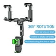 thumbnail image 1 of EGNMCR Car 360° Rearview Mirror Mobile Phone Stands Universal Auto GPS Navigation Brack Stand Brack Stand, 1 of 3