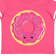 thumbnail image 4 of Inktastic Hot Pink Donut Boys or Girls Toddler T-Shirt, 4 of 5