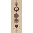 thumbnail image 2 of Design Show 11x24 Black Ornate Wood Framed with Double Matting Museum Art Print Titled - Conciousness II, 2 of 4