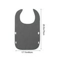 thumbnail image 3 of ChicYu Elderly Bib Waterproof and Easy to Clean Bib for Elderly Daily Meal or Rest Use Prevents Food Stains on Clothes Suitable for Home Nursing or Care Facility​, 3 of 6